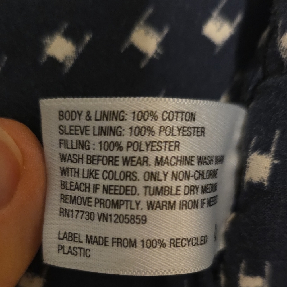 **FREE W/PURCHASE** OshKosh B'gosh Yellow and Blue Kids Puffer Jacket - Picture 3 of 6